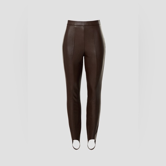 BROWN FOX LEATHER LEGGINGS - Picture 6 of 6